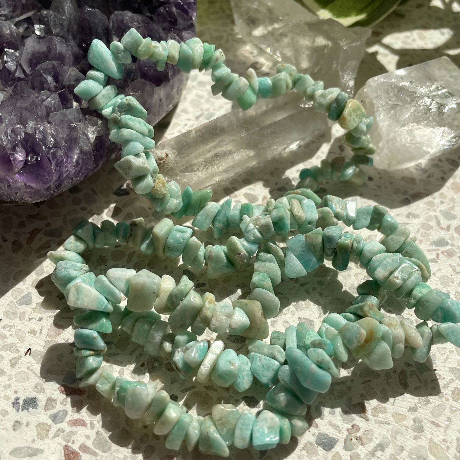 Amazonite Chip Bracelet Amazonite Chip Bracelet